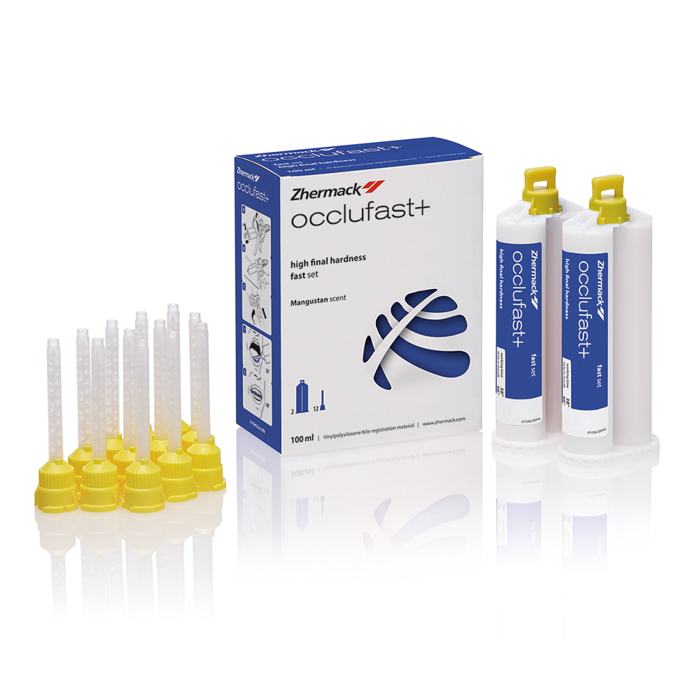 Occlufast+, 2 x 50 ml + 12 blandingskanyler