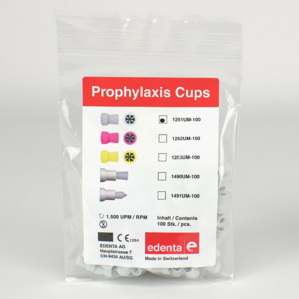 Prophy-polisher uden montering 1251, 100 stk.