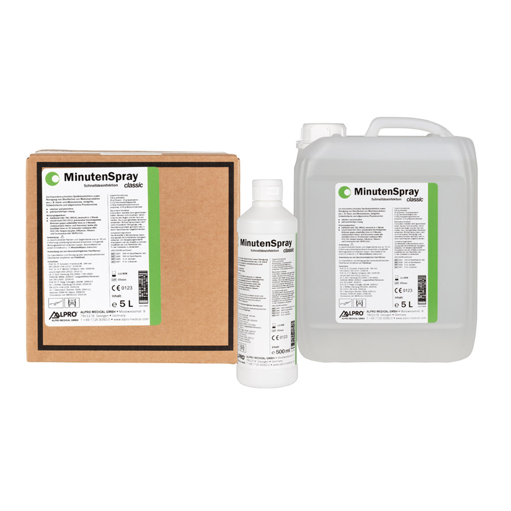 Minutenspray Classic, 5 L dunk