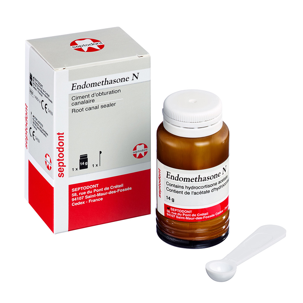 Endomethasone N pulver, 14 g flaske
