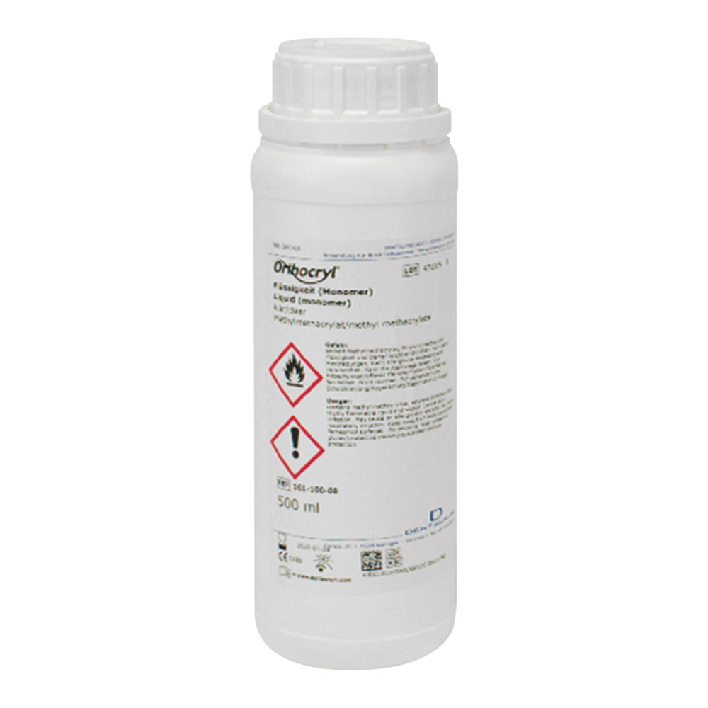 Orthocryl væske klar, 500 ml