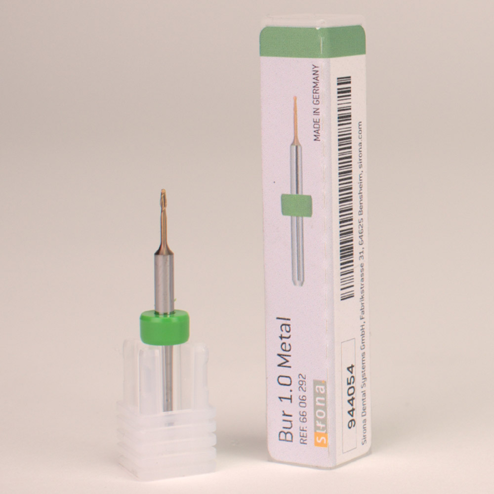 Bur 1,0 metal, stk.