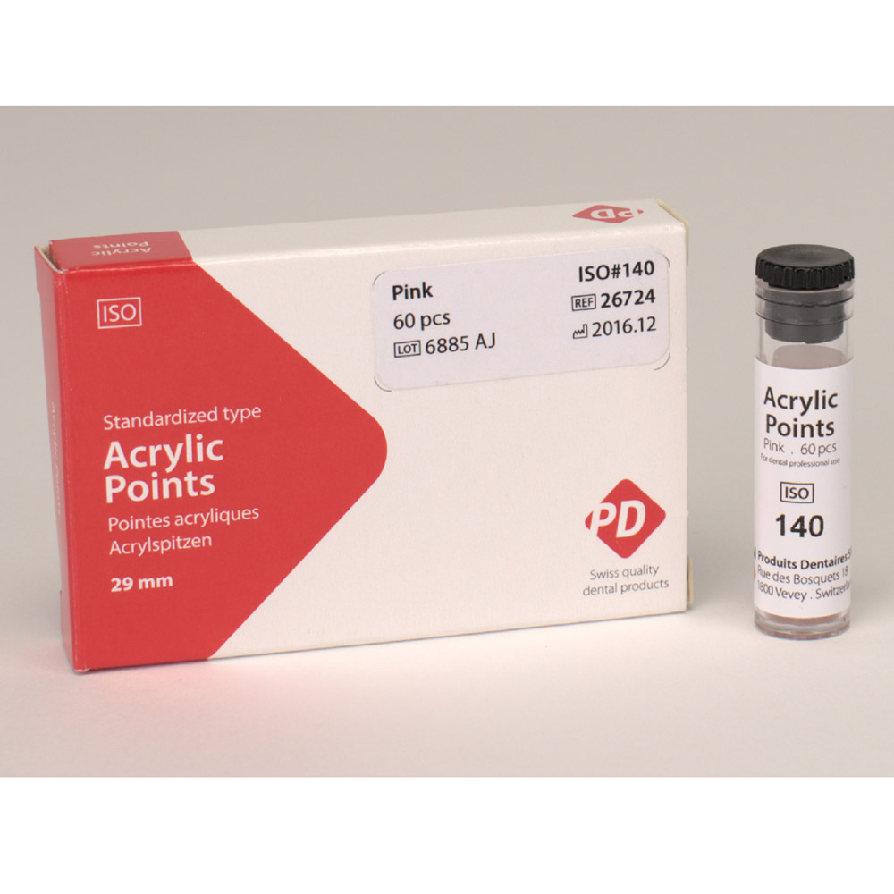 Akrylpunkter ISO 140, 6 x 10 stk.