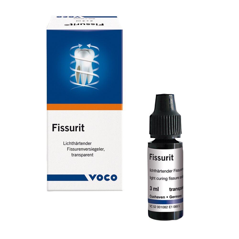Fissurit transparent væske, 2 x 3 ml