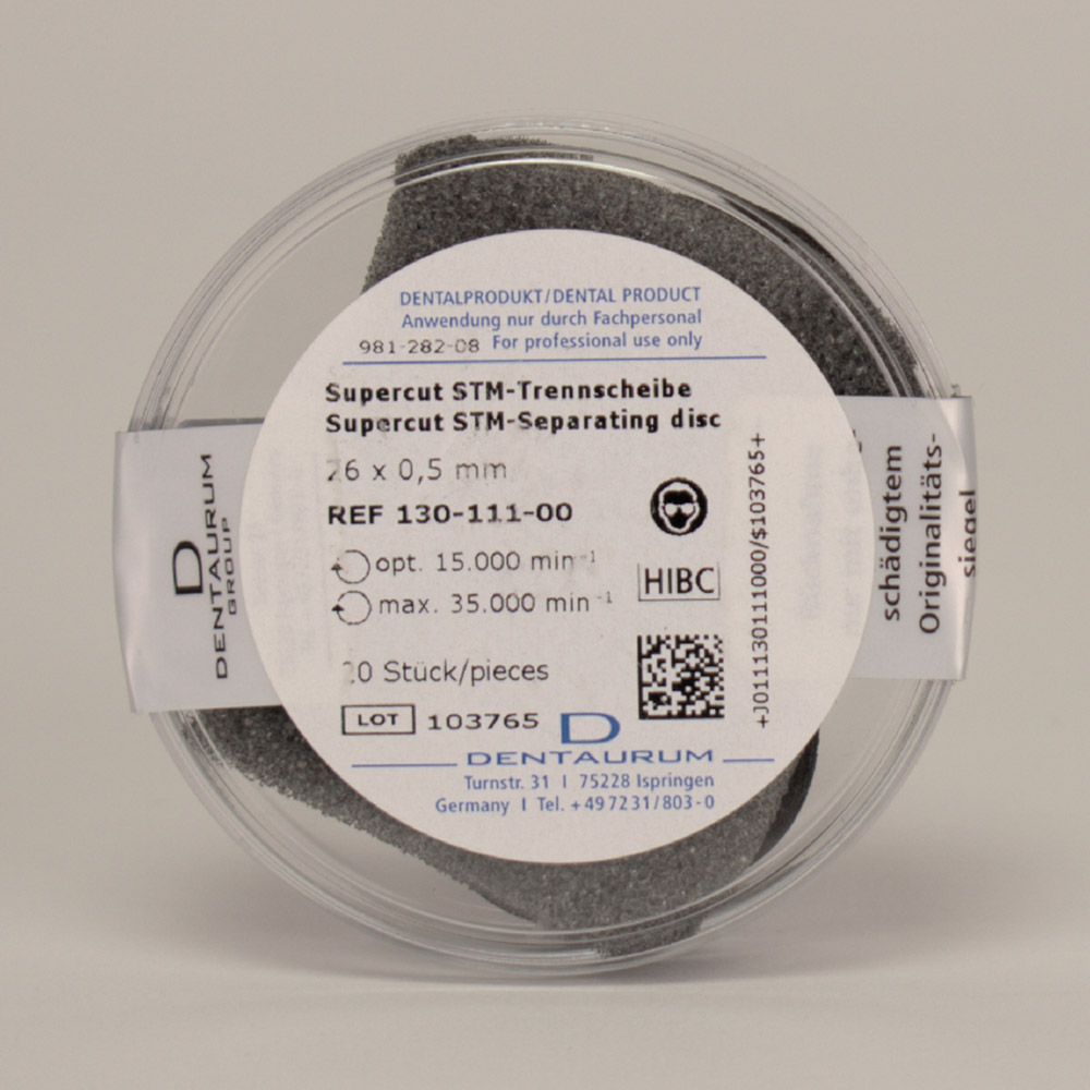 Supercut STM skivediske 0,50 mm, 20 stk.