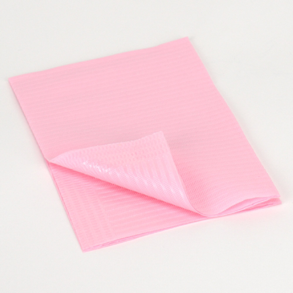 Patientservietter pink, 500 stk.