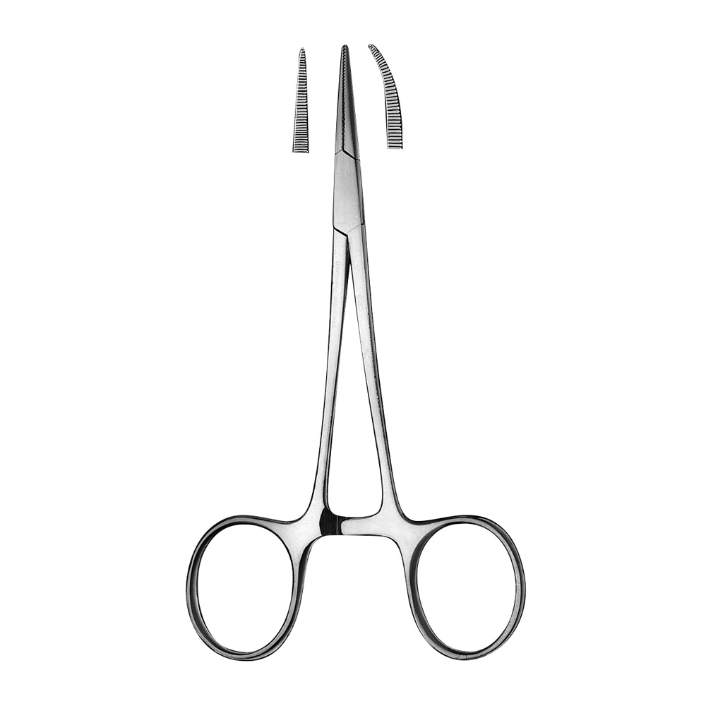 Myggeklemme 12,5 cm buet, stk.