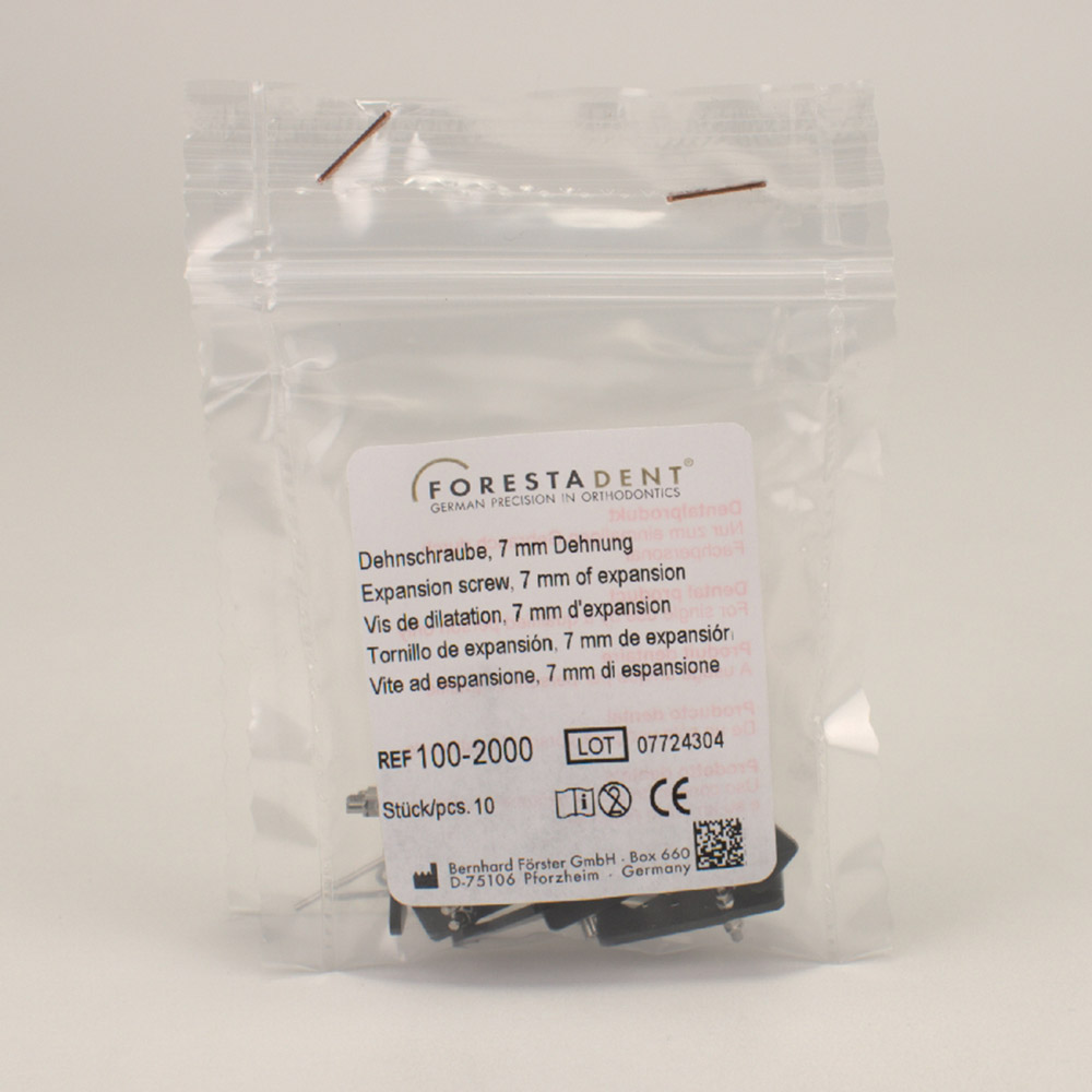 Strækbolt i rustfrit stål, ensartet. 7 mm øvre + nedre, 10 stk.