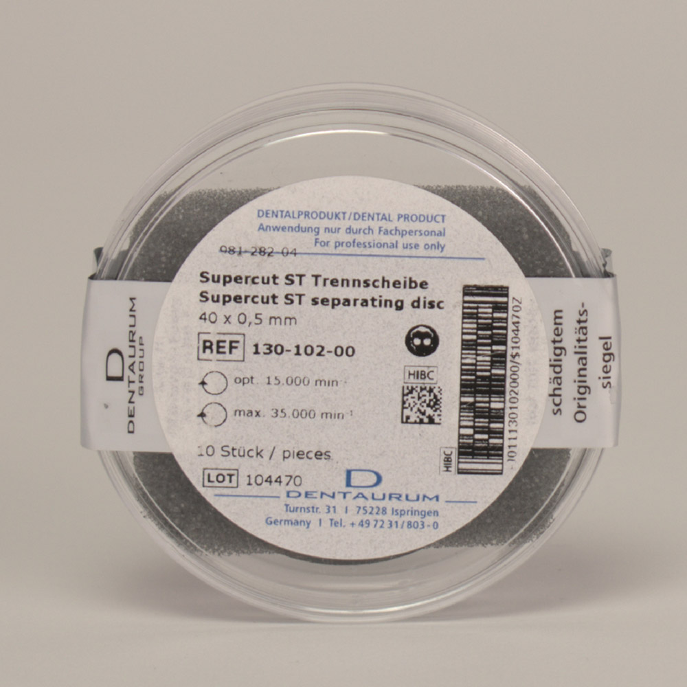 Supercut ST skivediske 0,50 mm, 10 stk.