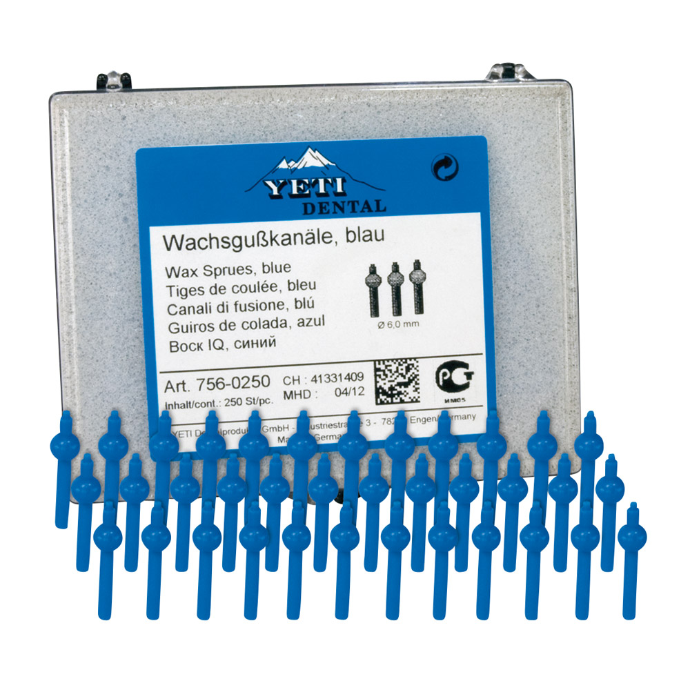 Støbestifter 6,0 mm, 250 stk.