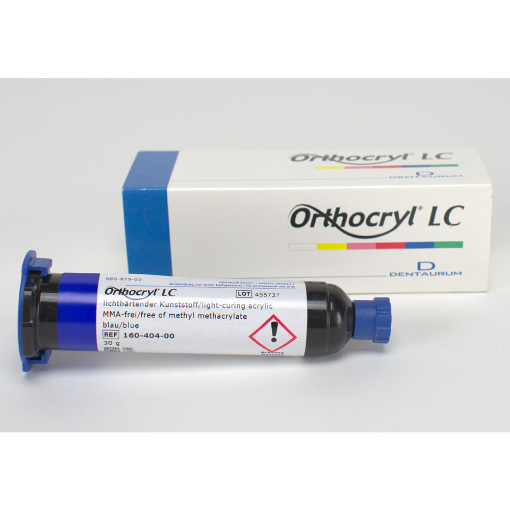 Orthocryl LC patron blå, 30 g