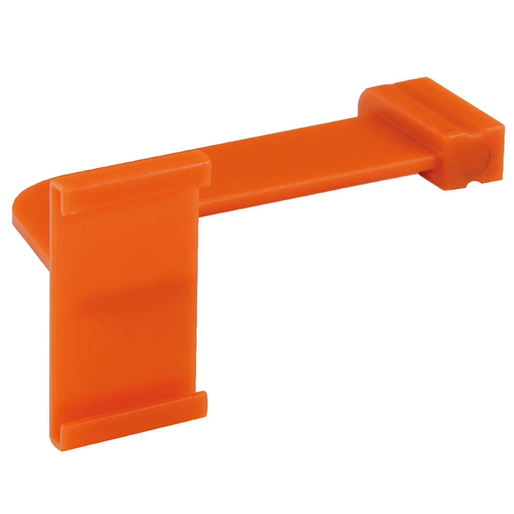 RWT farvet bidplade bidvinge 27x54 orange, 8 stk.