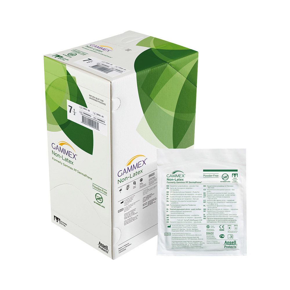 Gammex Non-Latex Handske pudderfri str. 8,5, 50 par