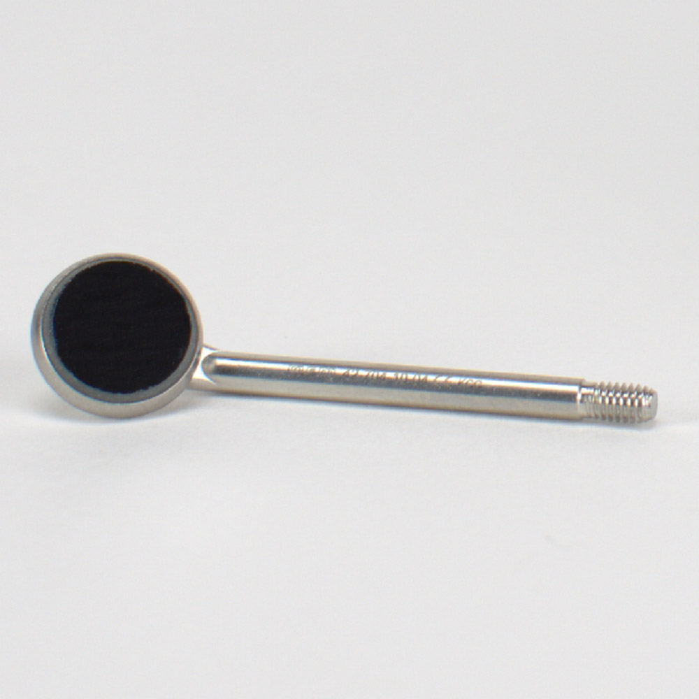 Mundspejl Rhodium Størrelse 00 plan 10 mm, stk.