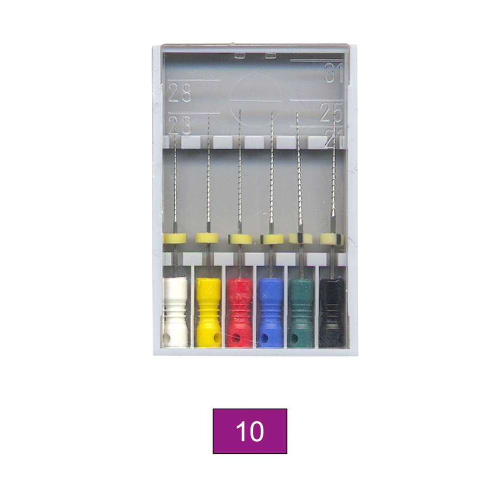 Hedströmfil 174 #10 25 mm, 6 stk.