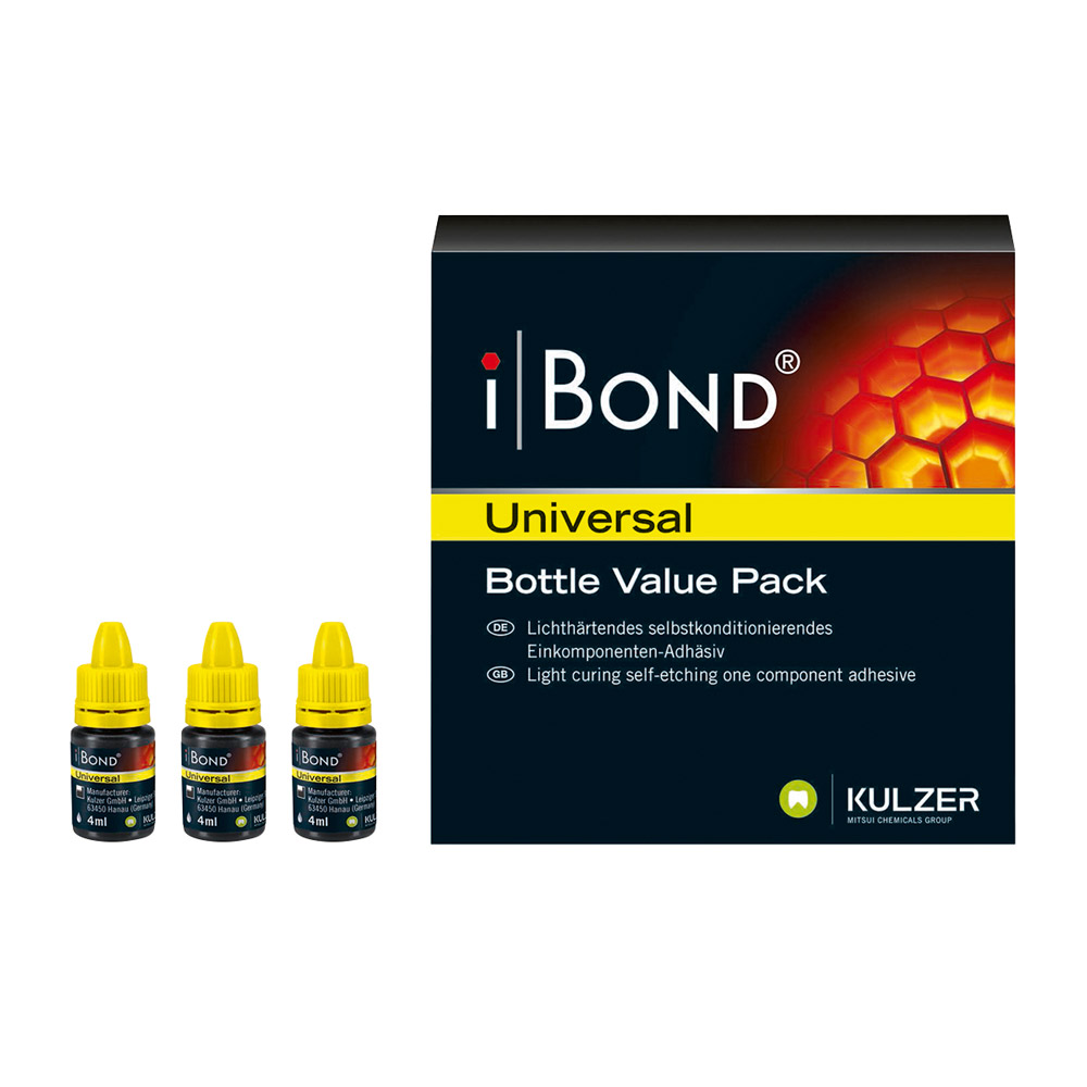 iBOND Universal, 3 x 4 ml flaske værdi pakke