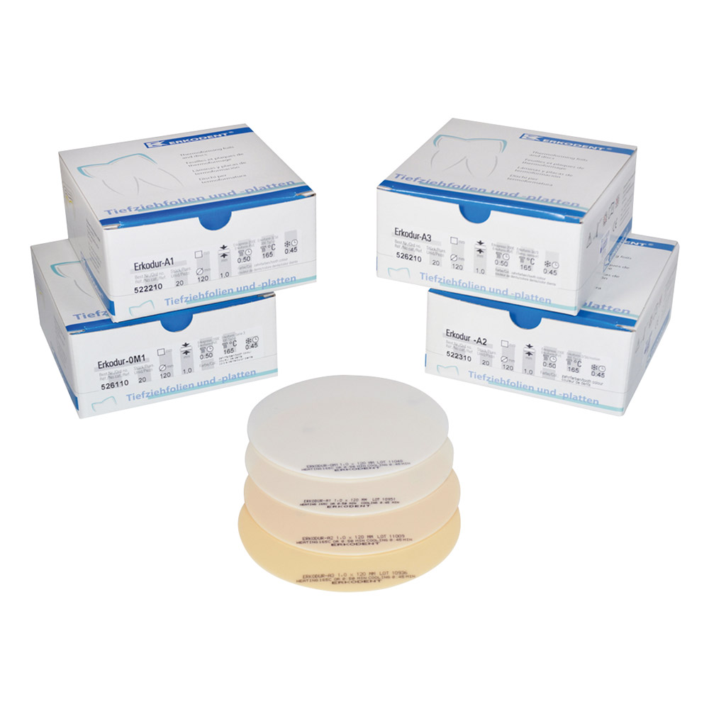 Erkodur-A1 120 x 0,60 mm tandfarvet, 20 stk.