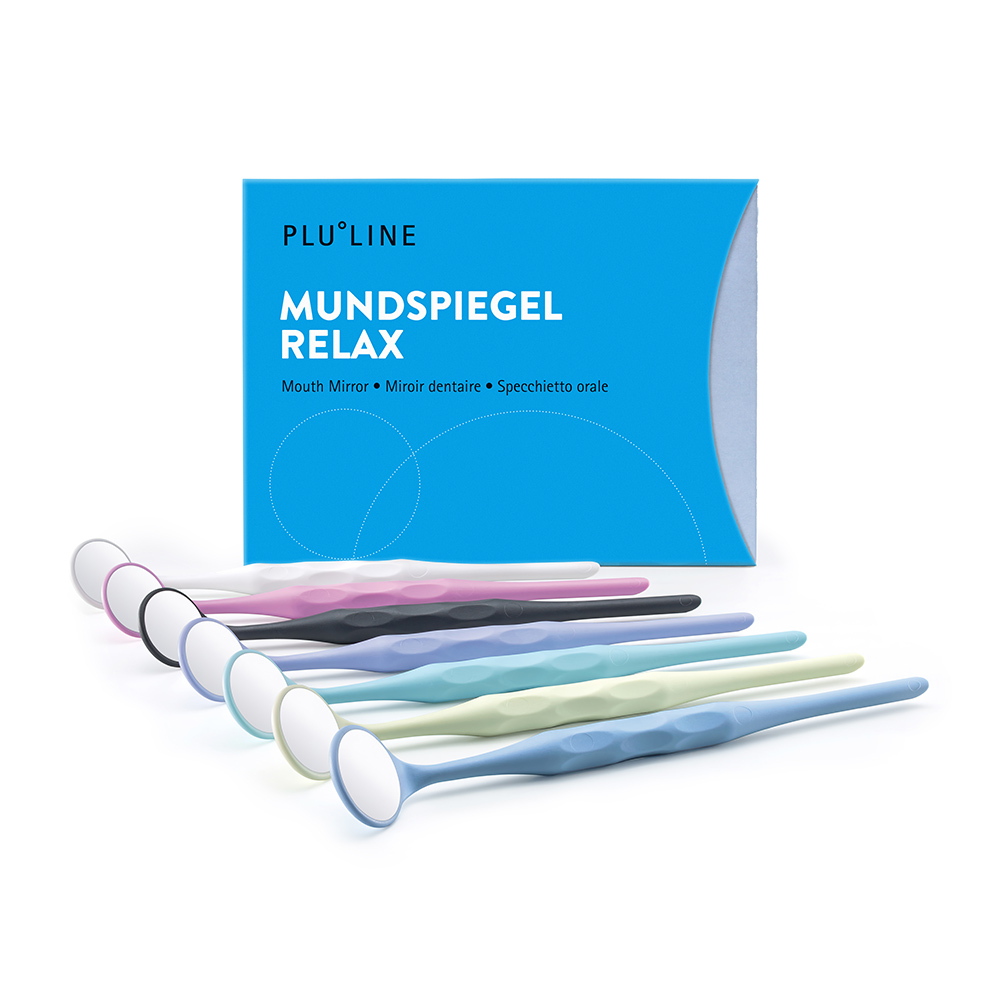 PLULINE MUNDSPEJLE Relax FS Rhod.4 plan mint 10 stk.