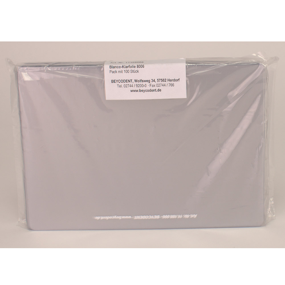 Blank klar folie A5 11108006, pakke