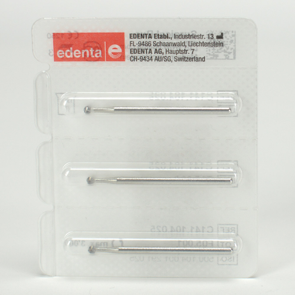 Kirurgisk fræser Hst Allport C141 025, 3 stk.