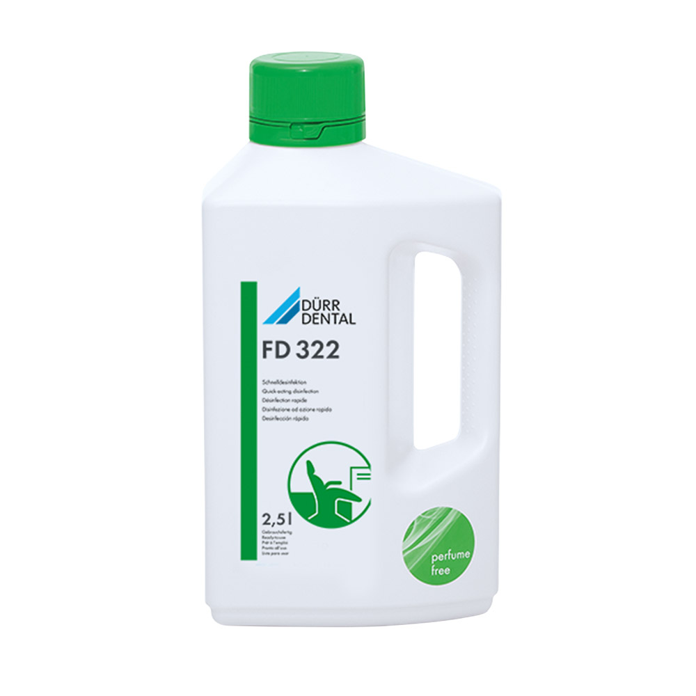 FD 322 Hurtigdesinfektion parfumefri, 2,5 L flaske