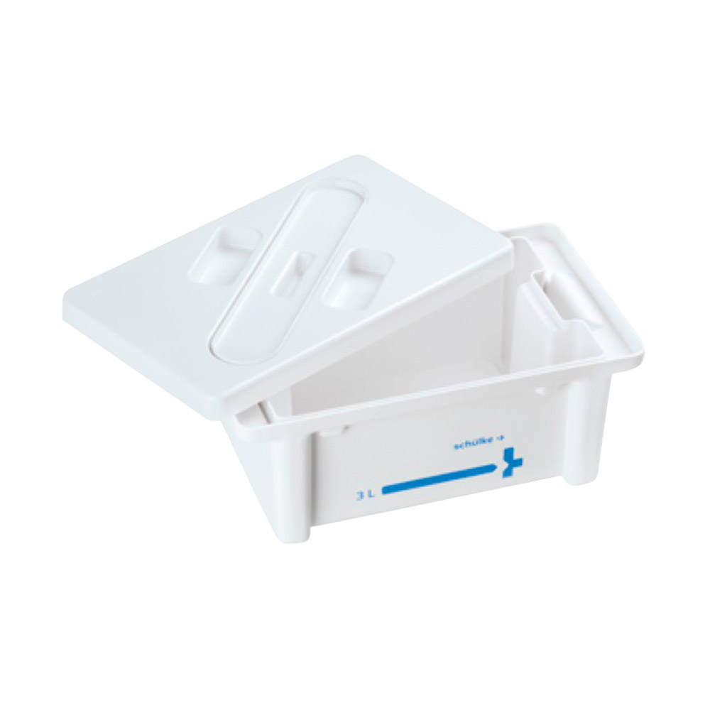 Instrumentbakke 3 L komplet hvid, sæt