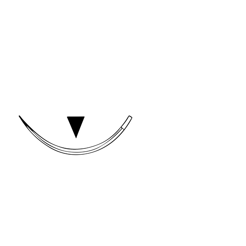 Suturmateriel Polypropylen 5-0 PSN8661P, 12 stk.