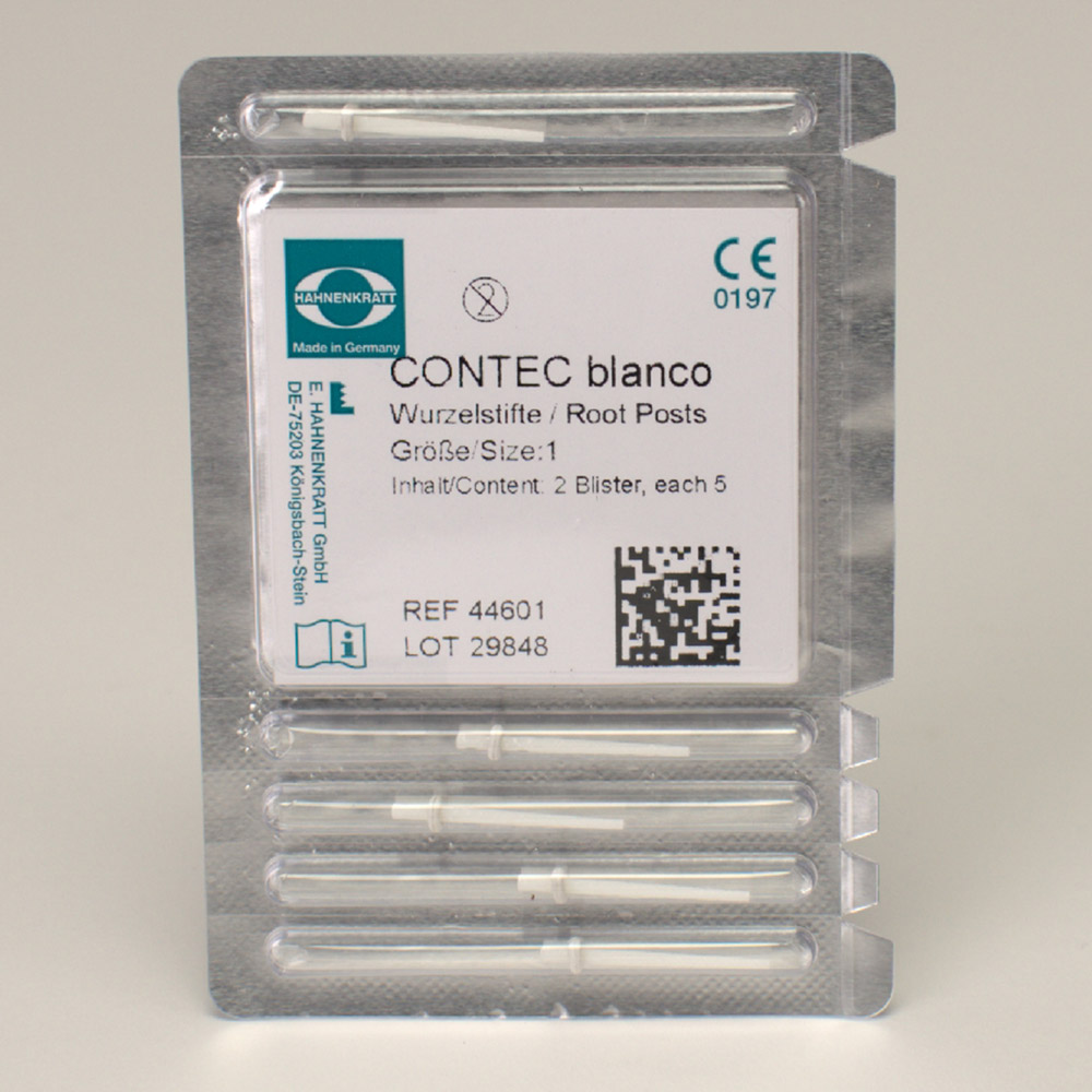 Contec Blanco penne 1,30 hvid, 10 stk.