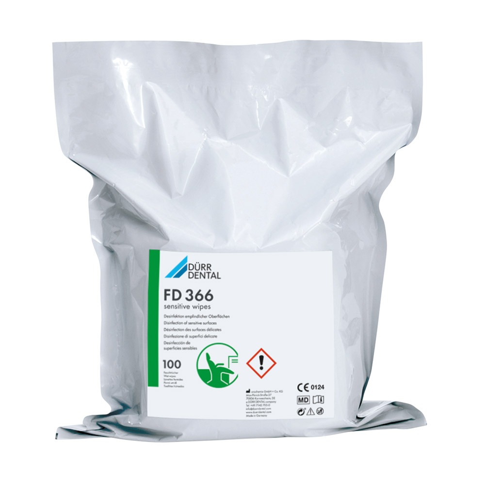 FD 366 sensitive vådservietter, 4 x 100 stk. refillpakke