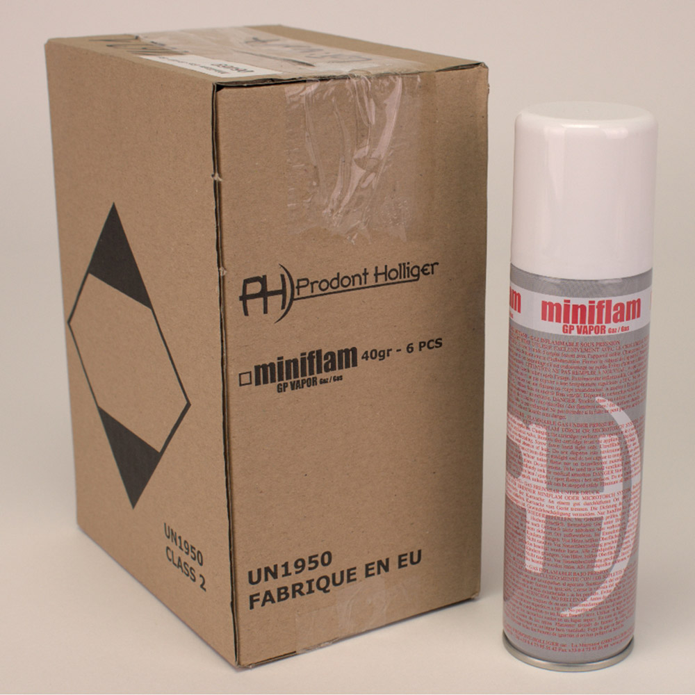 Miniflam Gas, 6 x 40 g