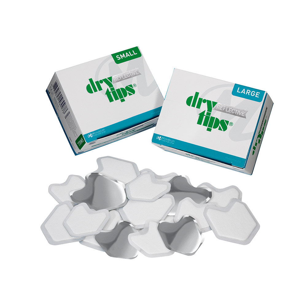 Reflekterende Dry Tips små, 50 stk.