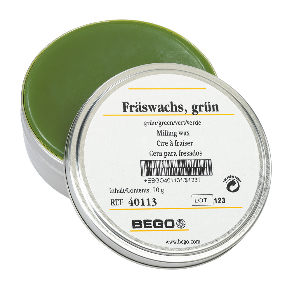 Fræsevoks grøn, 70 g