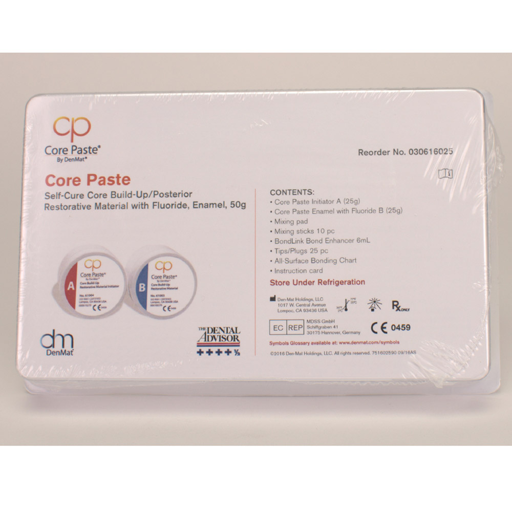 Core Paste Emalje A/B med fluorid, 2 x 25 g