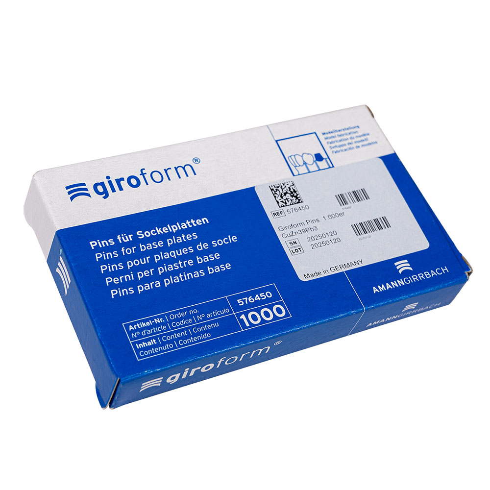 Giroform nåle, 1000 stk.