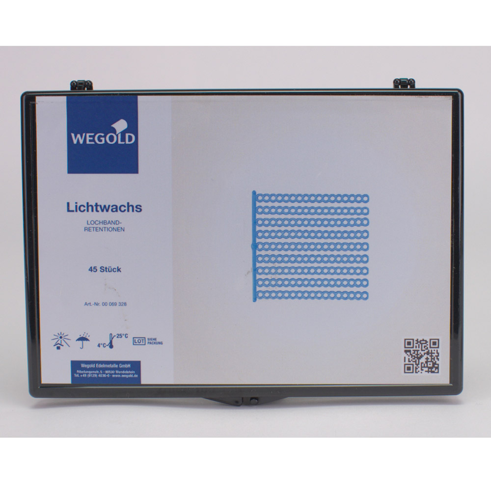 Lysvoks hulbåndsretentioner, 45 stk.