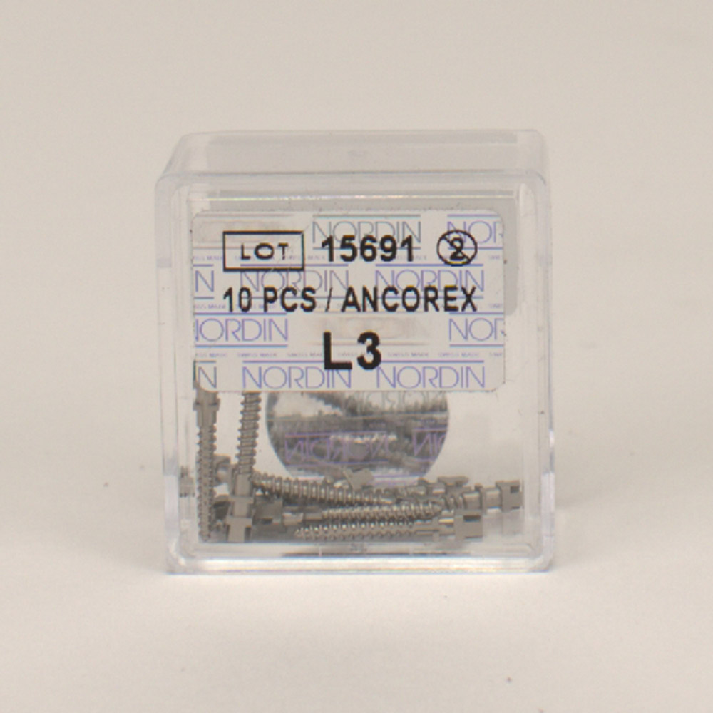 Ancorex Skruepinde L3, 10 stk.