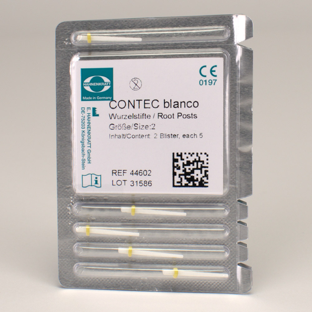 Contec Blanco penne 1,50 gul, 10 stk.