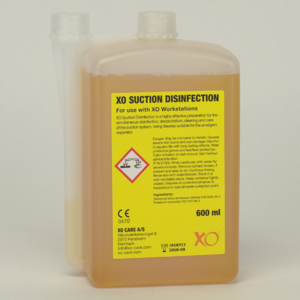XO Suction Desinfektion, 6 x 600 ml