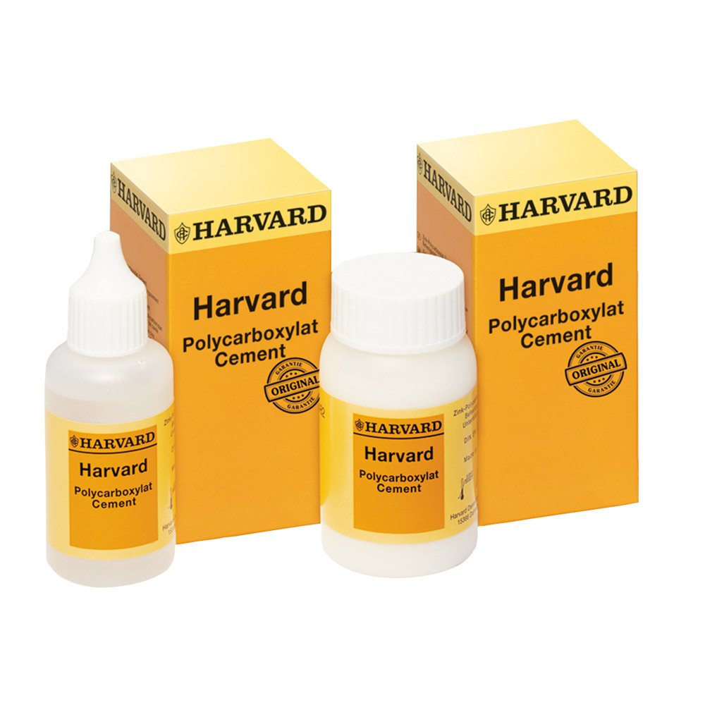 Harvard Polycarboxylat Cement 3 hvidgul, 35 g pulver