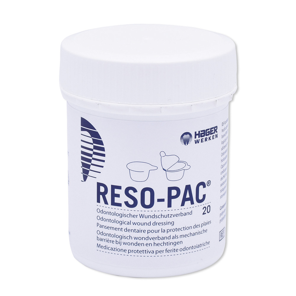 Reso-Pac tandkødsforbinding, 20 x 2 g tube