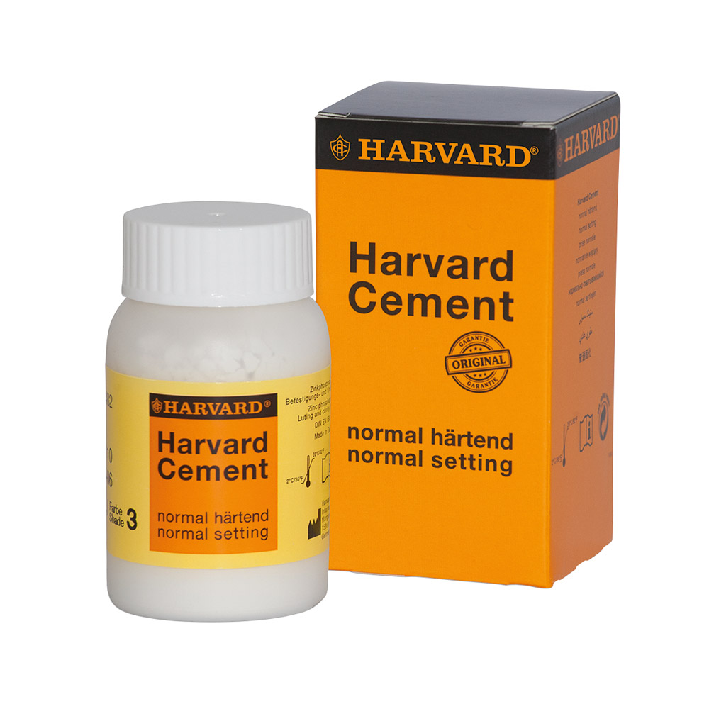 Harvard Cement normalhærdende 1 hvidlig, 100 g pulver