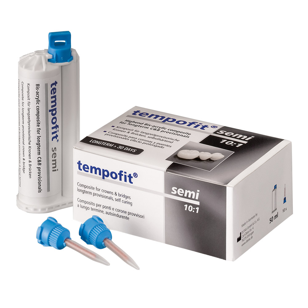 tempofit semi 10:1 A3, 50 ml patron + 10 mixere