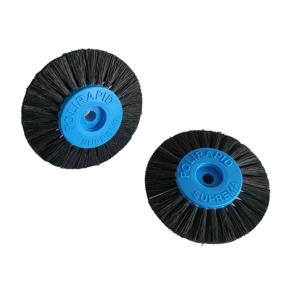 Poleringsbørste Suprema kunststofkerne spids 3/28/55 mm, stk.