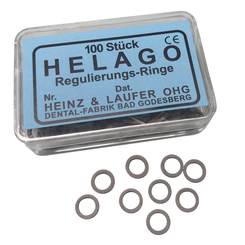 Reguleringsringe grå Str.4, 100 stk.