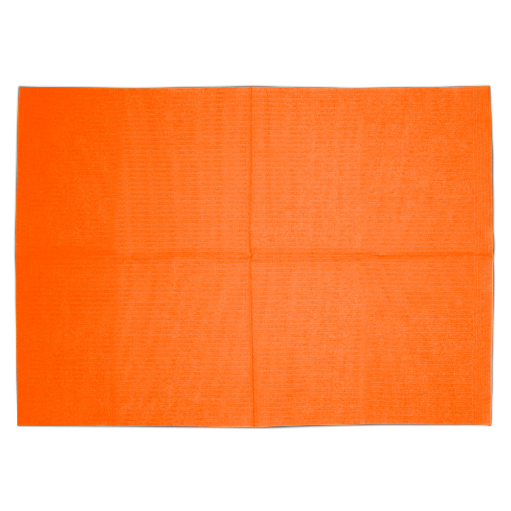 Dry-Back patientservietter 3-lags 33 x 45,5 cm orange, 500 stk.