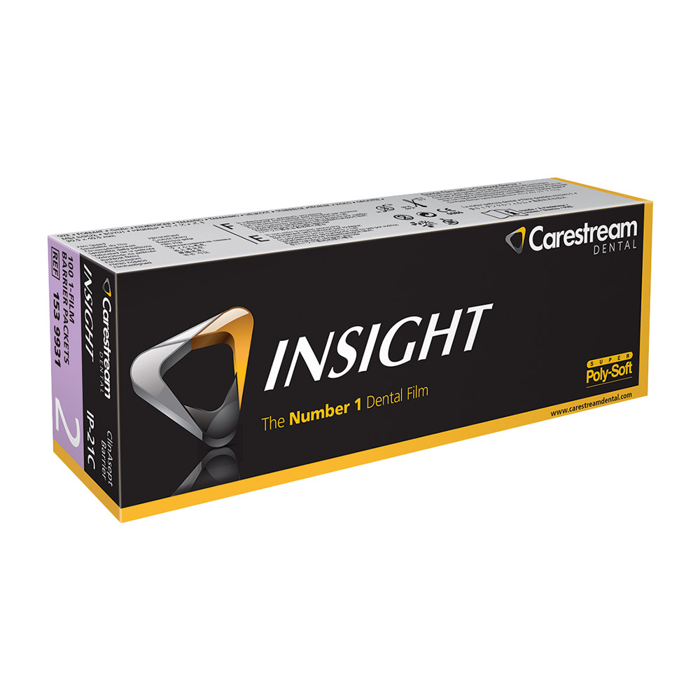 Insight IP-21C 31 x 41 mm Psca, pakke med 100 enkeltfilm
