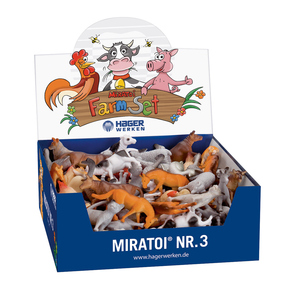 Legetøjssortiment 3 Farm, sæt