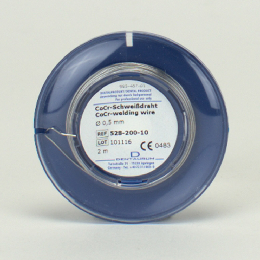 Lasersvejsetråd CoCr 0,50 mm, 2 m