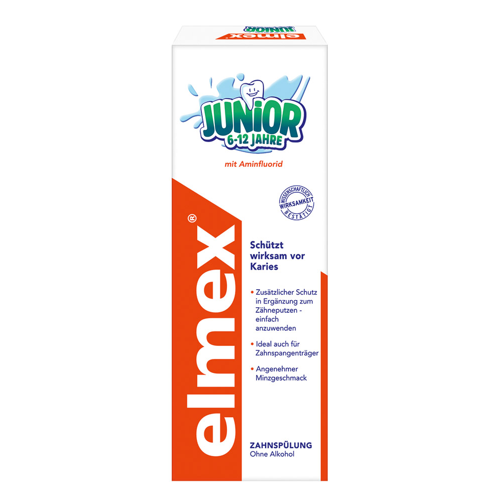 Elmex Junior mundskyllevæske, 400 ml