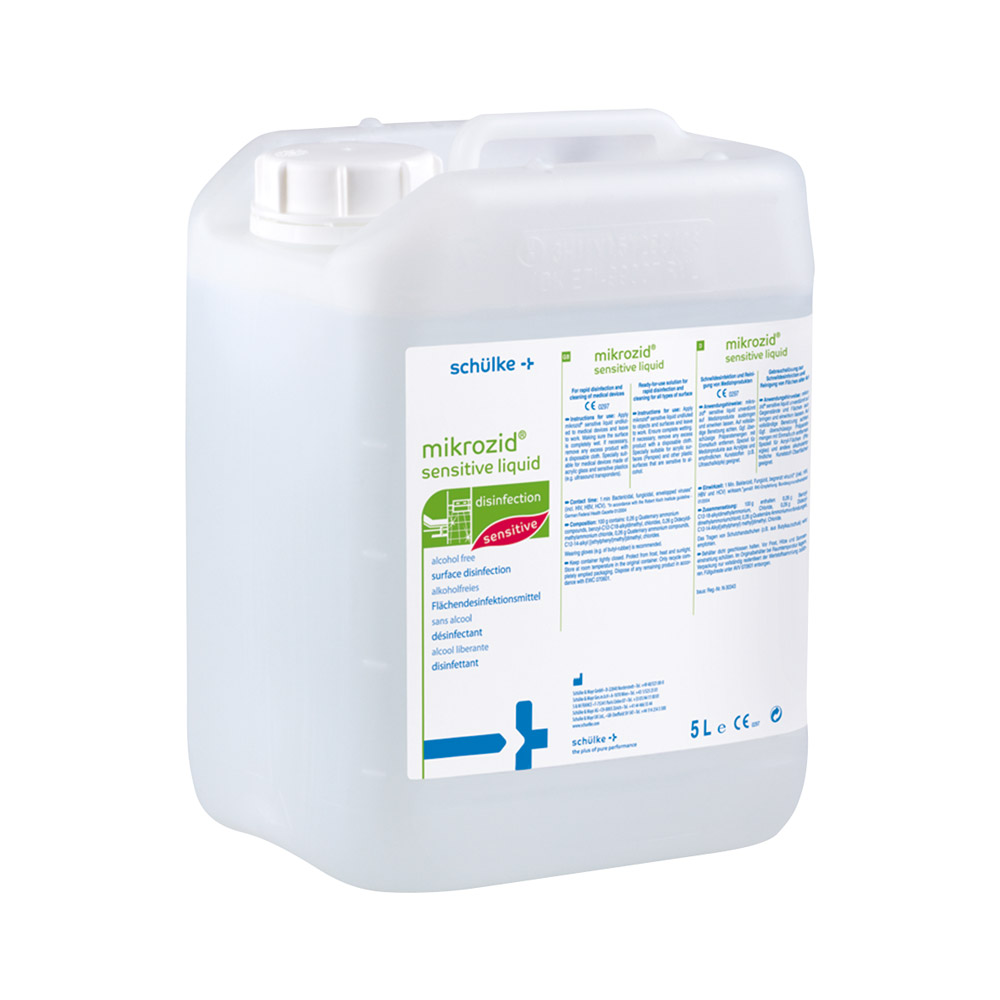 Mikrozid sensitive væske 5L beholder